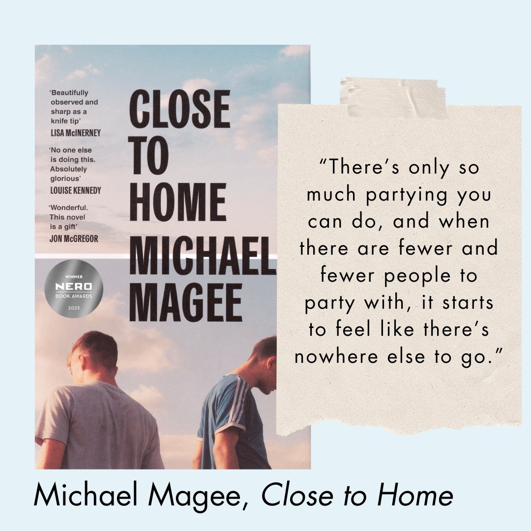 Debut fiction category winner, Close to Home by @michaelmagee__, is a deeply moving portrait of a young man's struggle to adjust after returning home from university We highly recommend you give it a read! If you already have, let us know what you loved about it ⬇️