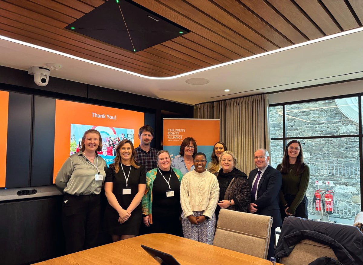 It was great to bring our #EndChildPoverty advisory group members together this afternoon to share insights and key learnings from the campaign last year and discuss the plans for 2024! For more information on the campaign, you can contact members@childrensrights.ie