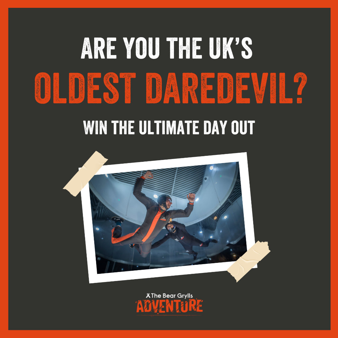 Are you the UK's oldest daredevil? 💪 We're giving away the ULTIMATE day of adventure 🤩 Whether you're entering yourself, and friend or family member, we want to hear from you! ✍️ 🔗Apply NOW: …lls-adventure-birmingham.visitlink.me/gxmMbB #beargryllsadventure #daredevil #competition