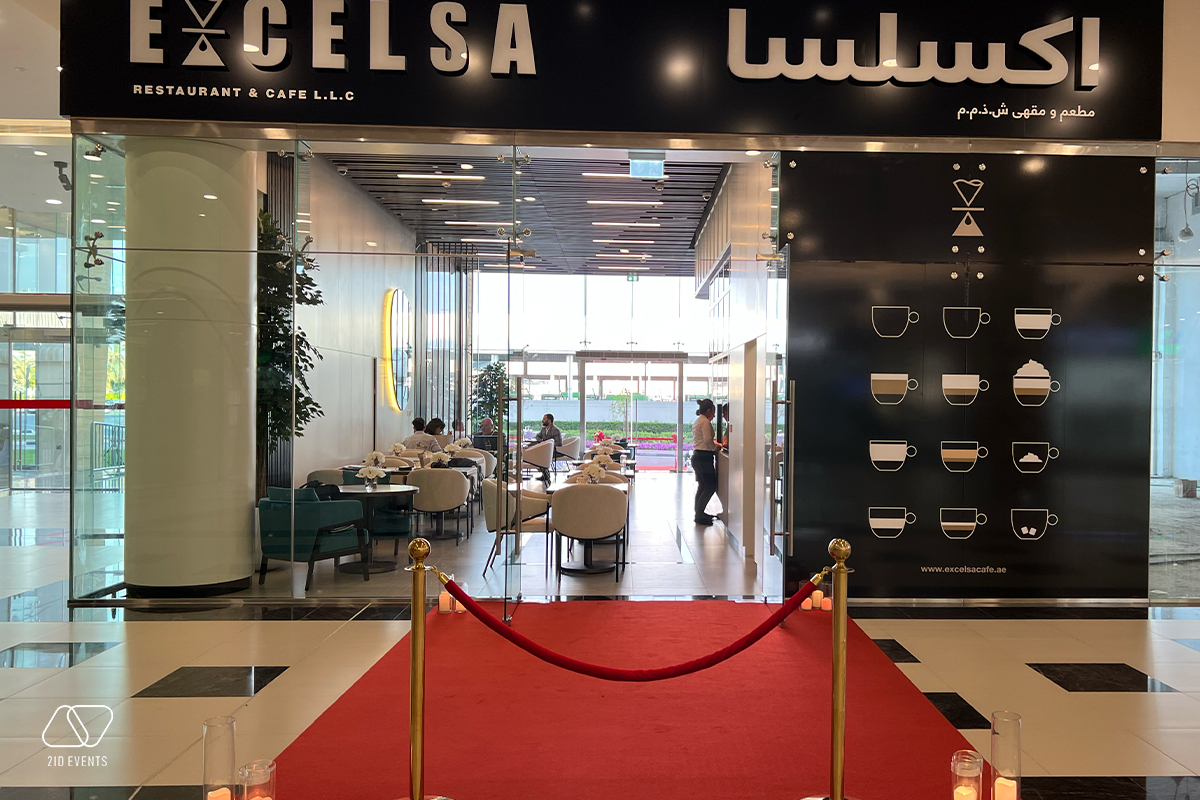 CELEBRATING COZINESS EXCELSA COFFEE CAFE LAUNCH
Recently,we orchestrated the enchanting opening of Excelsa Coffee Cafe,where elegance met coziness in perfect harmony.Our client's dream of a space filled with warmth and sophistication came to life with our magical touch
#2idevents