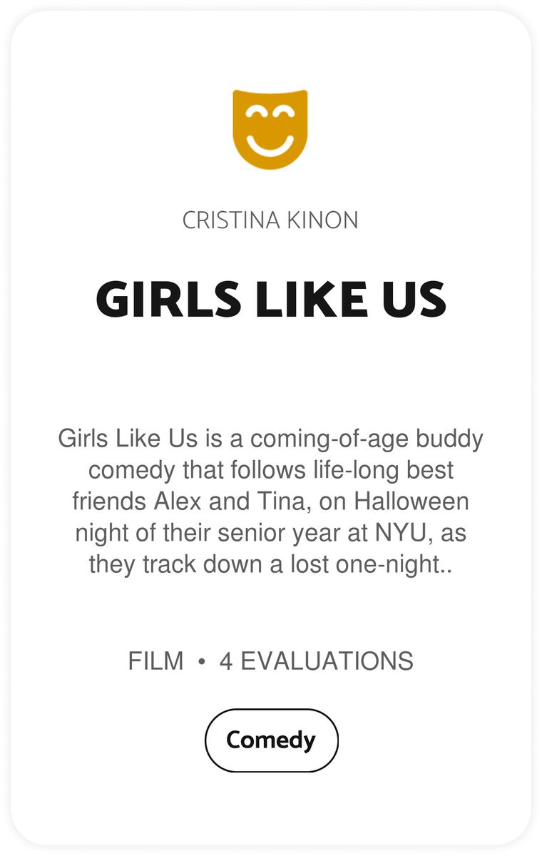 For your weekend read: GIRLS LIKE US by Cristina Kinon: blcklst.com/scripts/153202 #BlackListWeekendRead