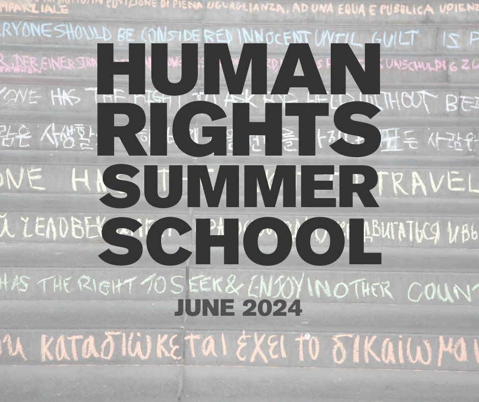 Last Chance! The early bird deadline for our #HumanRights Summer School ends 1st May The @EssexHRC Summer School is designed for human rights professionals and postgraduate students, taught by leading experts in the field. 📅10 - 21 June 2024 💻 brnw.ch/21wJkb9