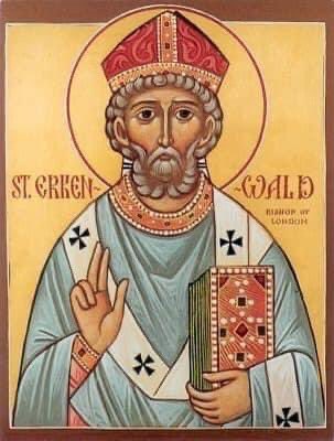 Happy St Erkenwald's Day
Erkenwald, a prince from Stallingborough, Lincolnshire, founded Chertsey Abbey in 666AD. It is not recorded why he chose Chertsey for his new Benedictine house, dedicated to St. Peter, but excavations reveal Roman occupation of the site.