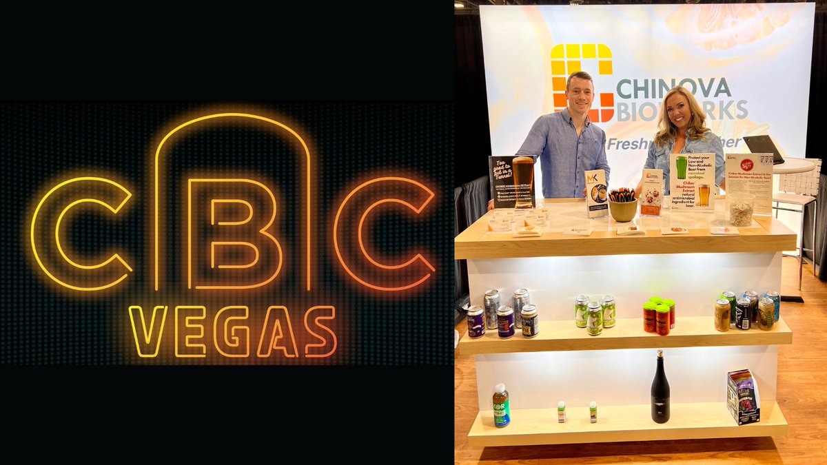 We impressed brewers at the Craft Brewers Conference with Chiber™, a natural antimicrobial from upcycled white button mushroom stems! It protects beer's flavor while ensuring safety. Proud to lead brewing's future with sustainable solutions. Cheers! 🍻 hubs.li/Q02vksvR0