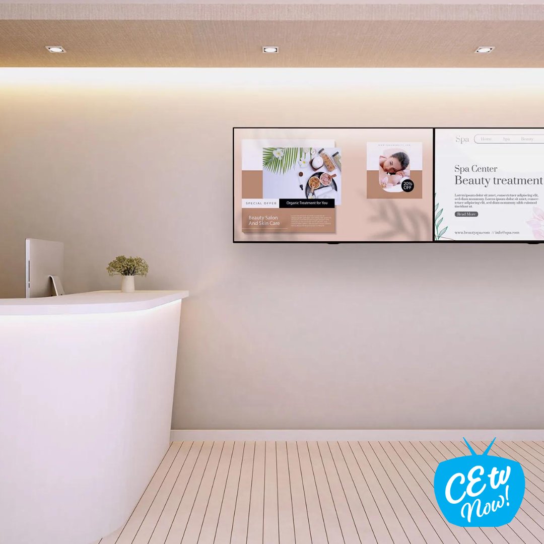 Make your TVs work for you!

Learn more at:
cetvnow.com/monetize/

#custommarketing #CETVnow #audienceexpansion