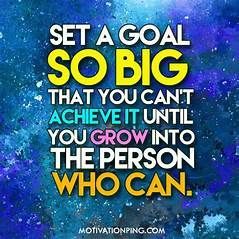 YES, I'm all for this! #settingbiggoals