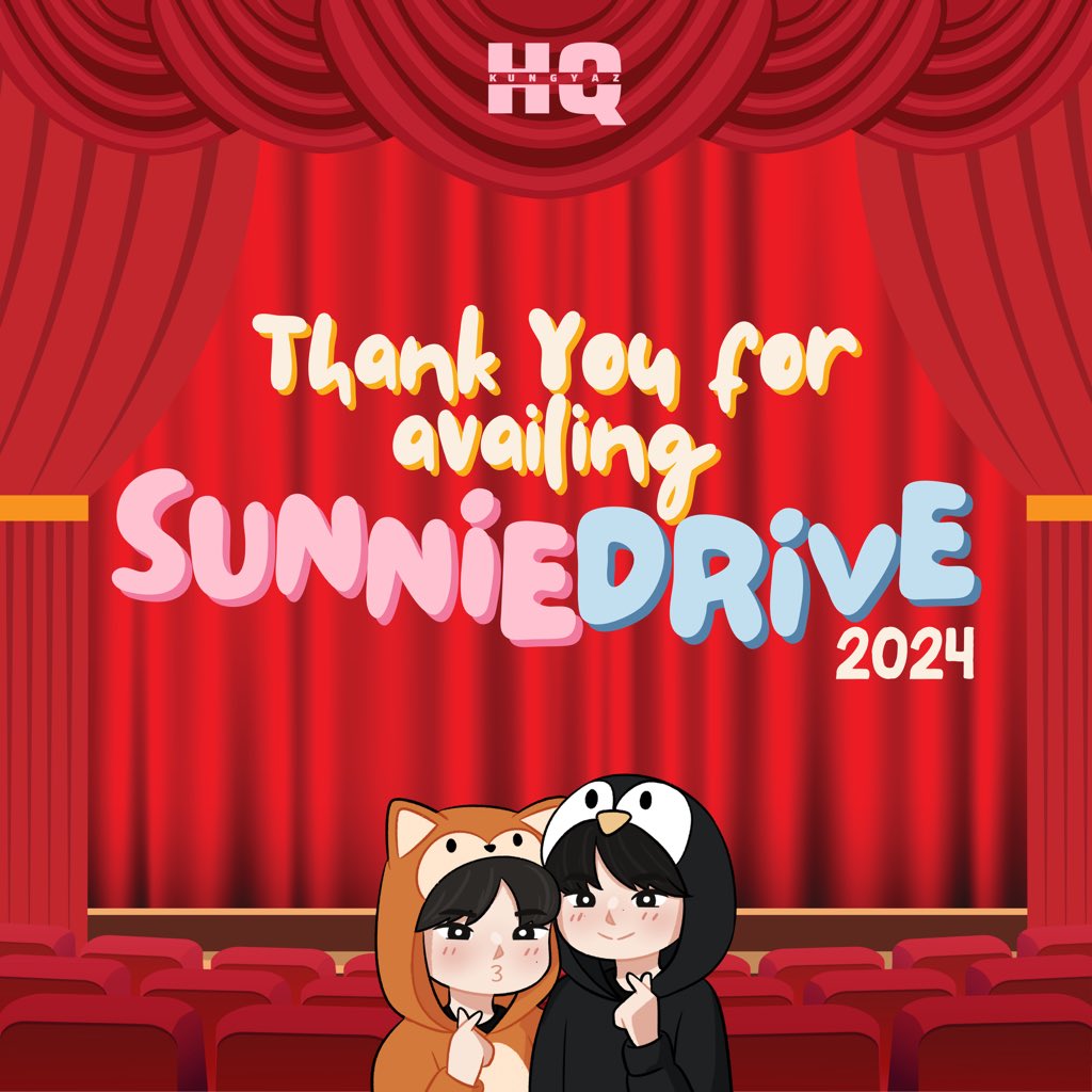 #SUNNIEDRIVE24 is now officially closed! Thank you sunnies for your unending support! 🎞️