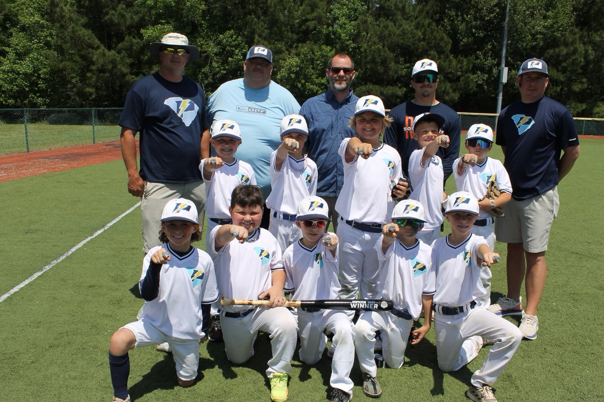 Big weekend for our Guys here at Power Baseball SC. All 4 of our teams placed in their weekend events ! 
With both 11U teams placing in the NIT and our 8U &amp; 9U teams placing at the Ripken experience opening weekend 

PowerBsbScYouth goes 9-5 on the weekend 
#PowerUp
<a href="/PowerBSB_SC/">Power Baseball SC</a>
