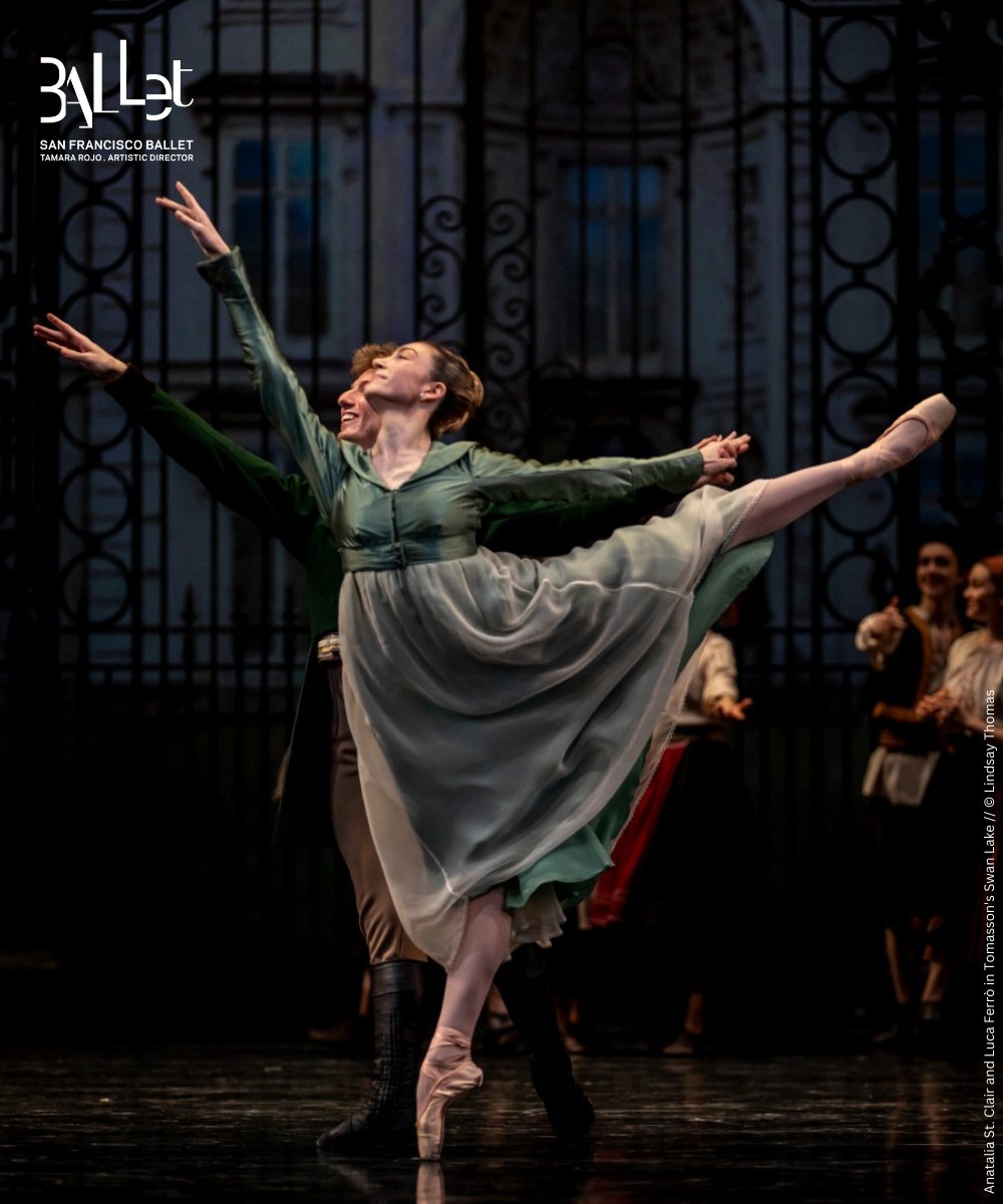 Swan Lake is a celebration of dance from start to finish. In addition to the beloved swans, there are Czardas, Ladies in Waiting, Spanish, Russian & Neapolitan dancers, plus that deceivingly challenging pas de trois. There's truly something for everyone. bit.ly/49Rat8f