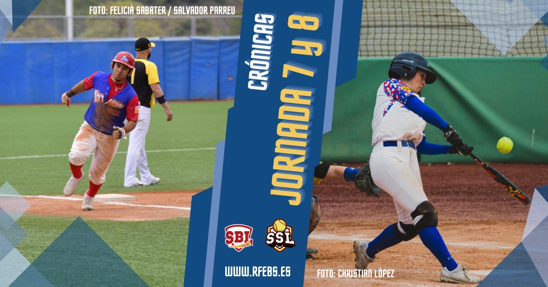 CRÓNICAS - JORNADA 7 #SBL y 8 #SSL ⚾🥎

Nuevo fin de semana de emoción y grandes partidos el que nos han dejado la séptima y octava jornadas de ambas ligas nacionales 💪🏼⚔️

Como cada martes, ya tenéis disponibles en el portal web de la #RFEBS los resúmenes del fin de semana 🔗🗞️