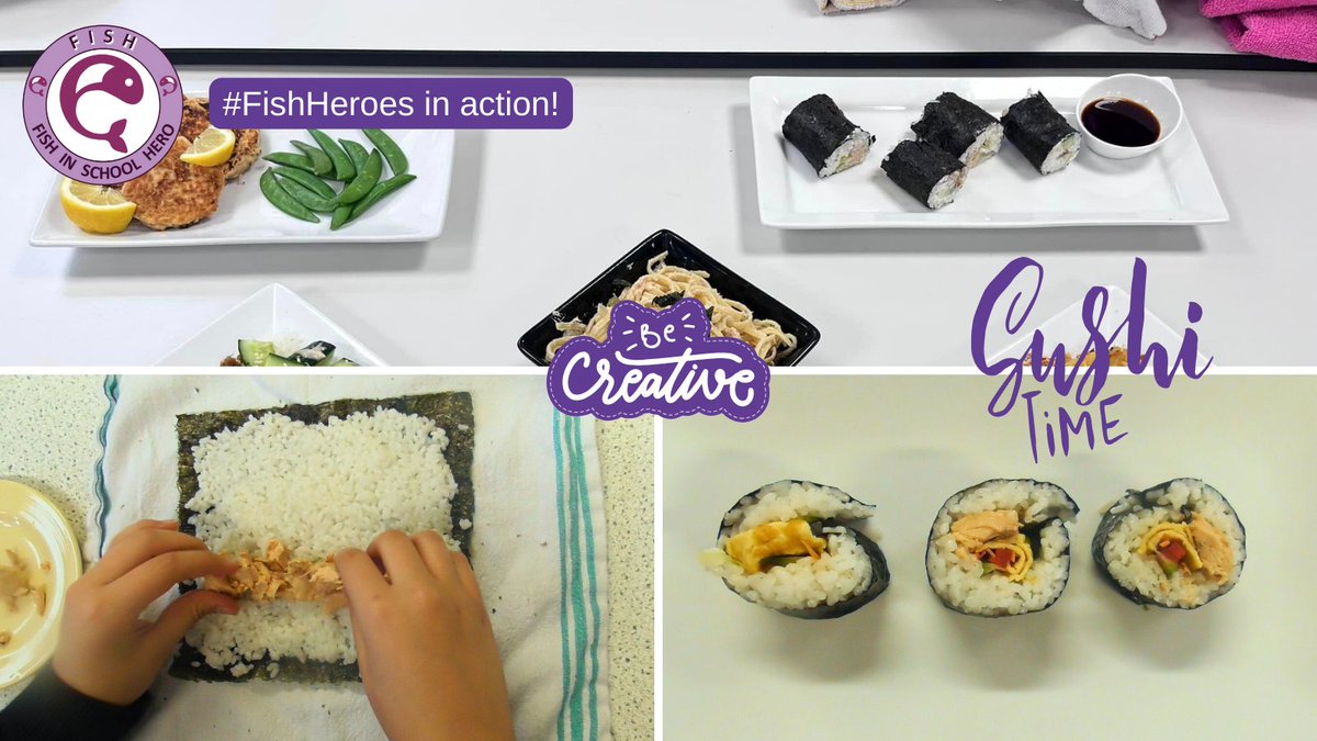 Our school #FishHeroes have been super creative using wild pink salmon from @AlaskaSeafoodUK! 

Check out these photos of their fab work, showing off their terrific food skills too! 

Why not get involved? foodteacherscentre.co.uk/fish-heroes/

@FoodTCentre @FishmongersCo