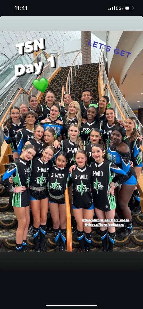 Catch JWild at 9:22am in the Field House this Saturday !💙💚 #lovethisteam #j5coed