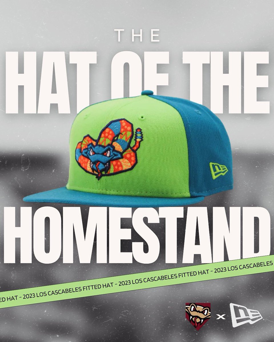 Introducing the must-have Hat of the Homestand: 2023 Los Cascabeles de Wisconsin Fitted Hat

Link in bio to shop.
@NewEraCap 
#rattleyourgear x #tratnation