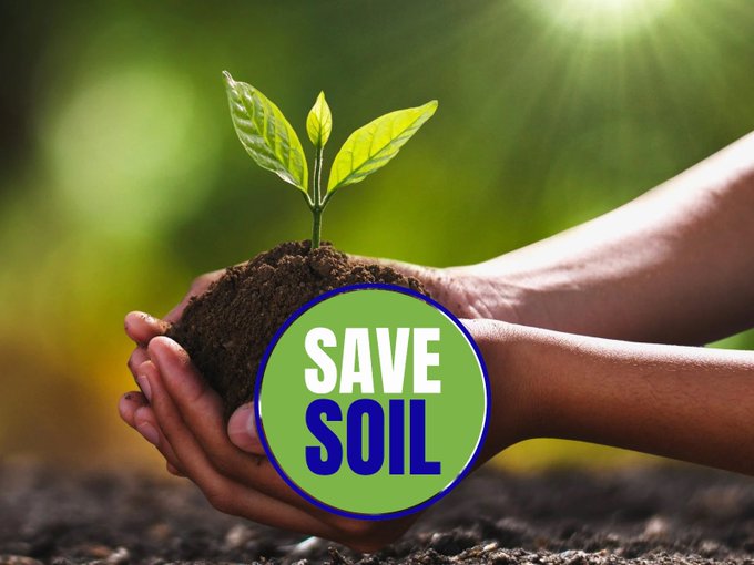 If all of us together act for #SaveSoil, then we can very easily turn around the disaster.
Let us make it happen 🙏🙏🙏🌱🌱🌱🌳🌳🌳🌲🌲🌲🌴🌴🌴
#ConsciousPlanet 
@cpsavesoil