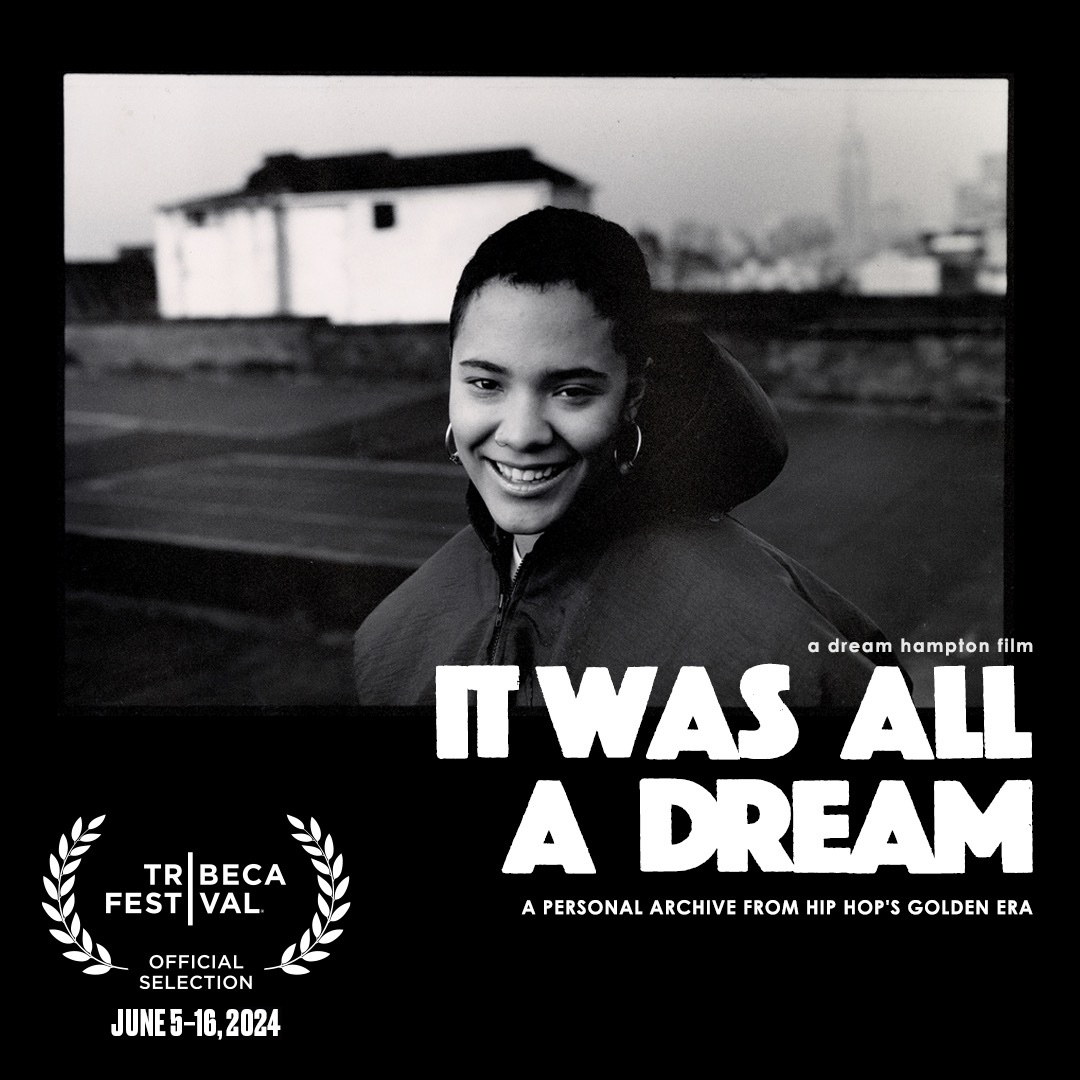 'It Was All a Dream', a journey into hip hop's golden era by @dreamhampton premieres june 9th at @svatheatre 
(also screening 6/10 & 6/15 at @AngelikaFilm_NY)
tickets: tribecafilm.com/films/it-was-a…
#ItWasAllADream #Tribeca24 #TribecaFilmFestival