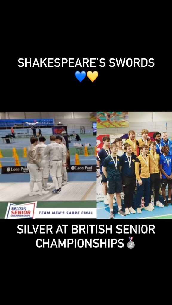 2nd Place at the British Senior Team Championships 🥈

Well done to the team💙💛

#fencing #KES #shakespeare #mentalskills #project #escrime #escrima #esgrima #scherma #fencinglife #fencingsport #sabre #saber #fechten #fie #펜싱 #ограждение #fitness #spo… instagr.am/reel/C6ZC128I_…