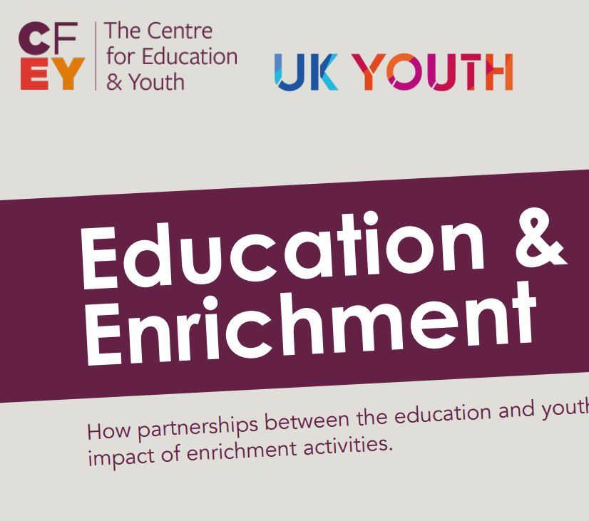 All young people deserve to access high-quality arts, sports and trips away from home. Read our latest research on how the education and youth sectors can work together to achieve this - and what policymakers need to do to support them buff.ly/3JFVOlm #YPEnrichmentMatters
