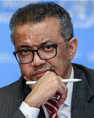 🟦 Fake Dr. Tedros Grabadildos is just a boring guy at the WHO. Pay no attention to his Communist revolutionary past in Ethiopia. Forget that he was investigated for Crimes Against Humanity. Forget he's funded by the CCP and Bill Gates. He's not eroding the concept of…