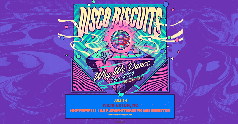 ✨JUST ANNOUNCED✨ The Disco Biscuits to play Greenfield Lake Amphitheater July 14th! Tickets on sale Friday at 12 pm 👉 livemu.sc/3UcJfCU 🕺 Part of the REV Rocks Concert Series Powered by REV Federal Credit Union 🔓 (5/2) Pre-sale Code: SOUNDCHECK