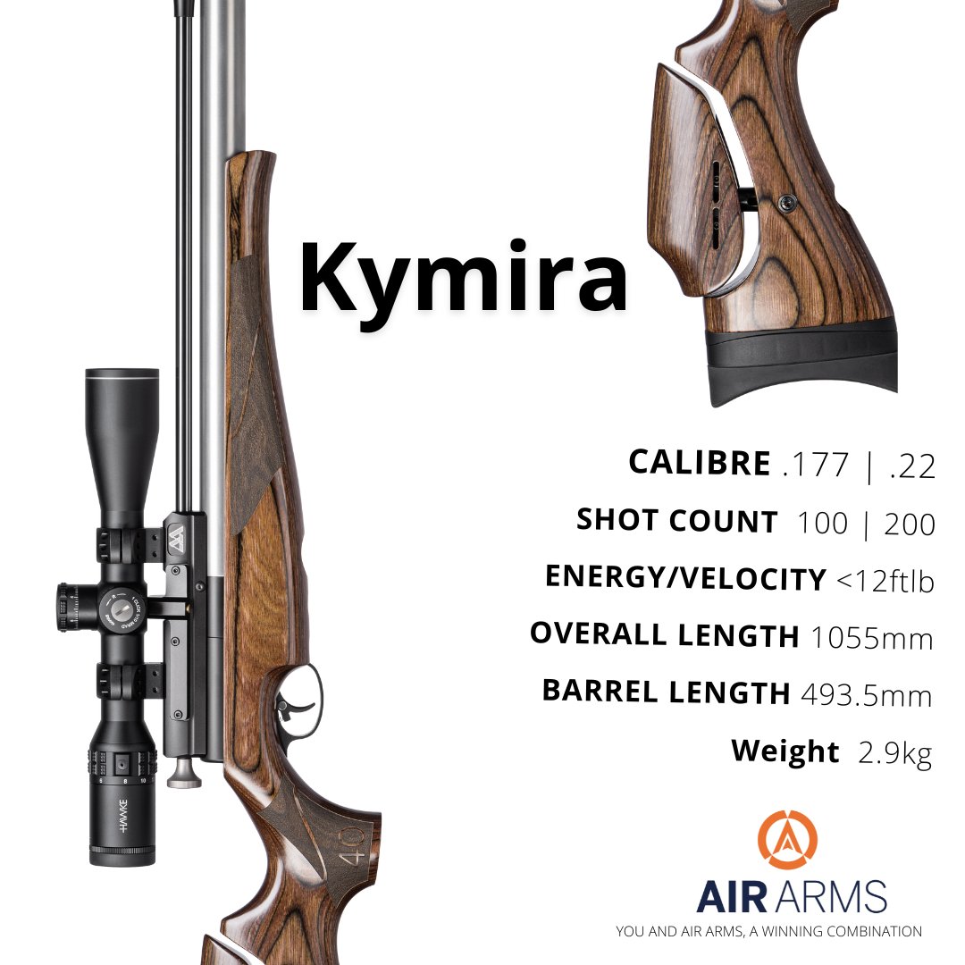 The Air Arms Kymira

Spanning four decades of innovation and excellence, the Kymira embodies our commitment to pushing boundaries and delivering top-notch performance to shooters worldwide. 

#AirArms #shooting #pestcontrol #ft #HFT #Airgun #airarms #AirRifle #fieldtarget