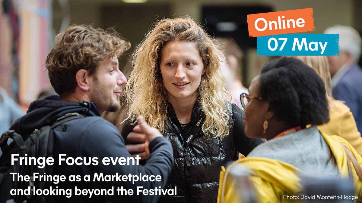 📣 #edfringe artists 📣 Tune in next Tuesday for our latest Fringe Focus online info session: the Fringe as a marketplace and looking beyond the festival 👀 👉 eu1.hubs.ly/H08TsLf0