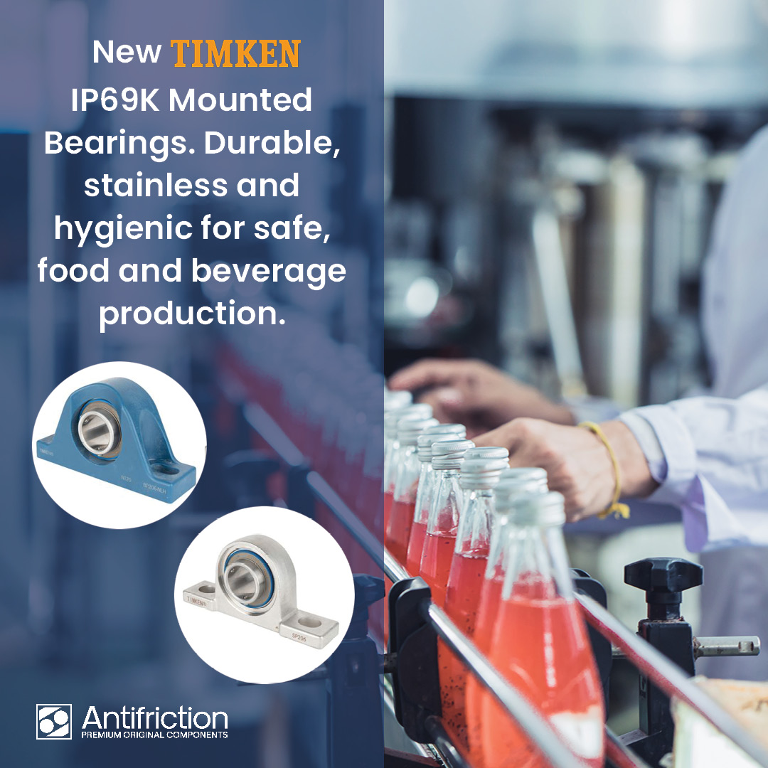 Antifriction is always looking to provide customers with the latest innovations from high quality industrial brands. Most recently we've added @Timken #IP69KMountedBallBearings to our catalogues. 📚 Give your nearest branch a call to find out more ➡️ bit.ly/antifriction-c….