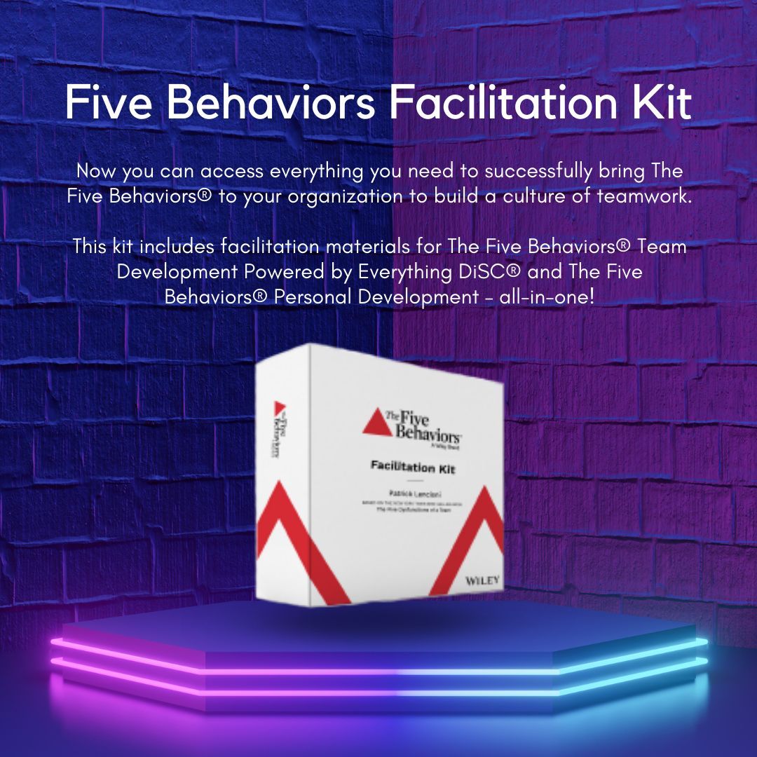 Empower Your Team with The Five Behaviors® Toolkit: Elevate Collaboration and Personal Growth. Our HR Priority for 2024: Achieving Certification for Lasting Organizational Success!
#LeadershipJourney #FacilitatorCertification #UnlockPotential #TransformativeLearning