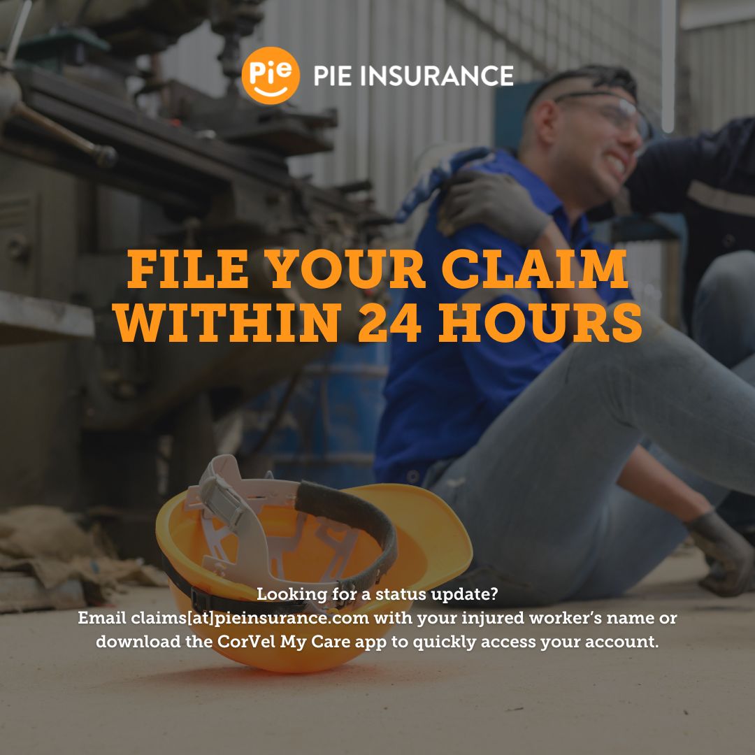 Pie Insurance is thrilled to introduce our enhanced claims experience, now managed in-house for select states. From workers' compensation to commercial auto claims, we're committed to delivering a seamless process for our valued policyholders. 🙌🏻 okt.to/Lrm8Sf