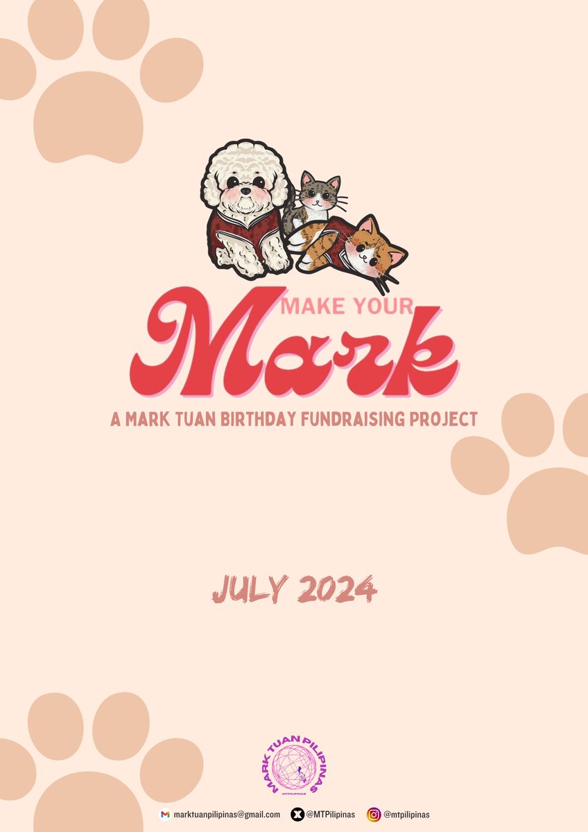 More details soon.🎂💝
#MarkTuan_MakeYourMark

#MarkTuan #Mark #段宜恩 #마크 
@marktuan @DNAmngmnt