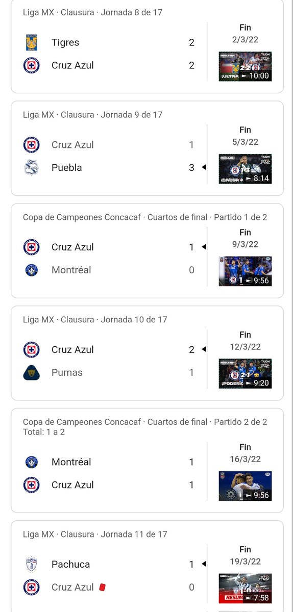 Para que el periodismo le baje con el tema de @CruzAzul y no estén queriendo quedar bien con @Tuzos, 6 Partidos en 17 días más un viaje ida y vuelta a Canadá, en esos juegos se pidió al Pachuca y a los Pumas ayuda y nos mandaron ALV, esta bien, pero no vengan a vender que…