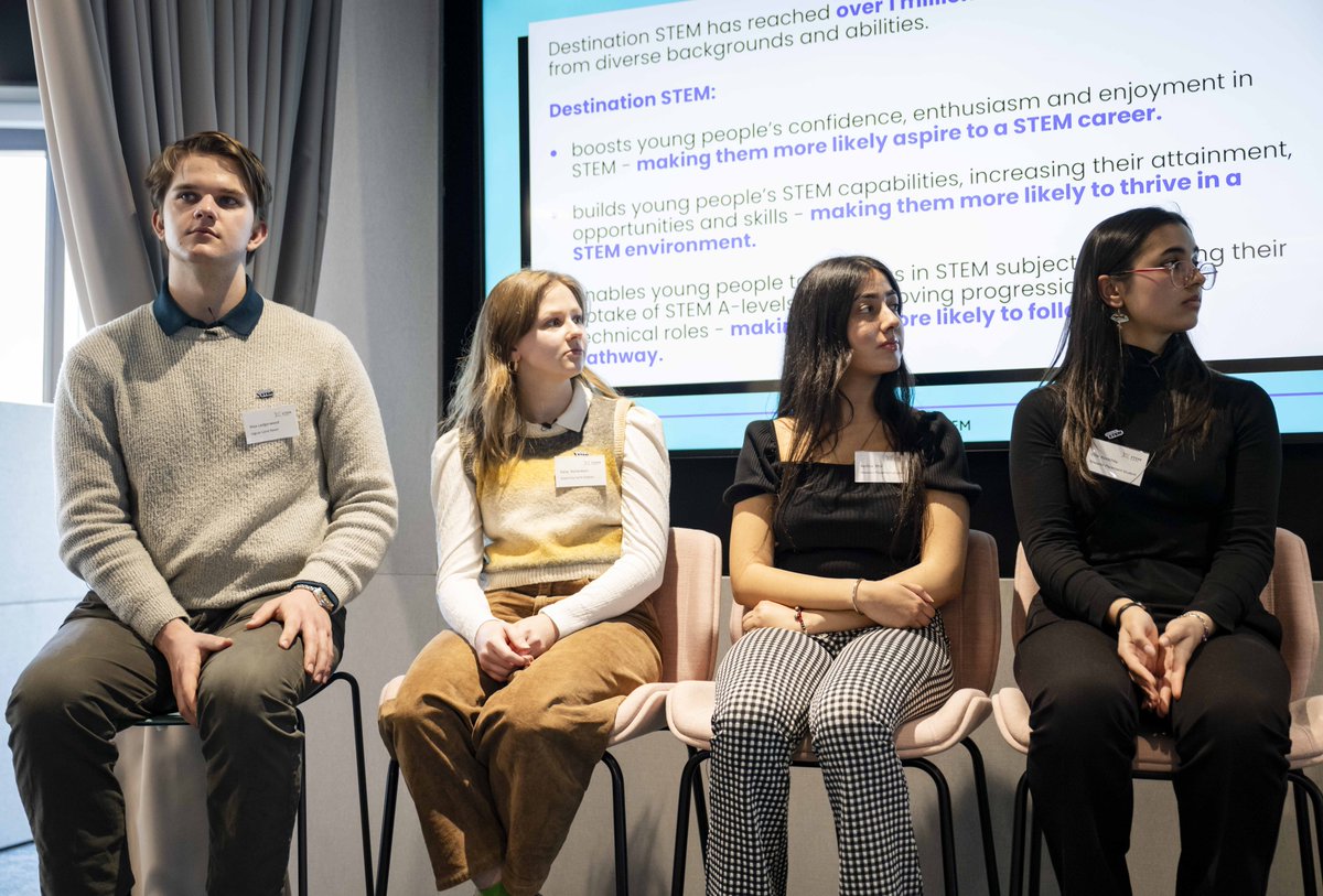 Exciting news... we are hosting another of our inspiring business breakfasts in #VolunteersWeek to celebrate the impact our STEM Ambassadors have on young people 🎉Join the event remotely by registering here: bit.ly/3WfkzfL