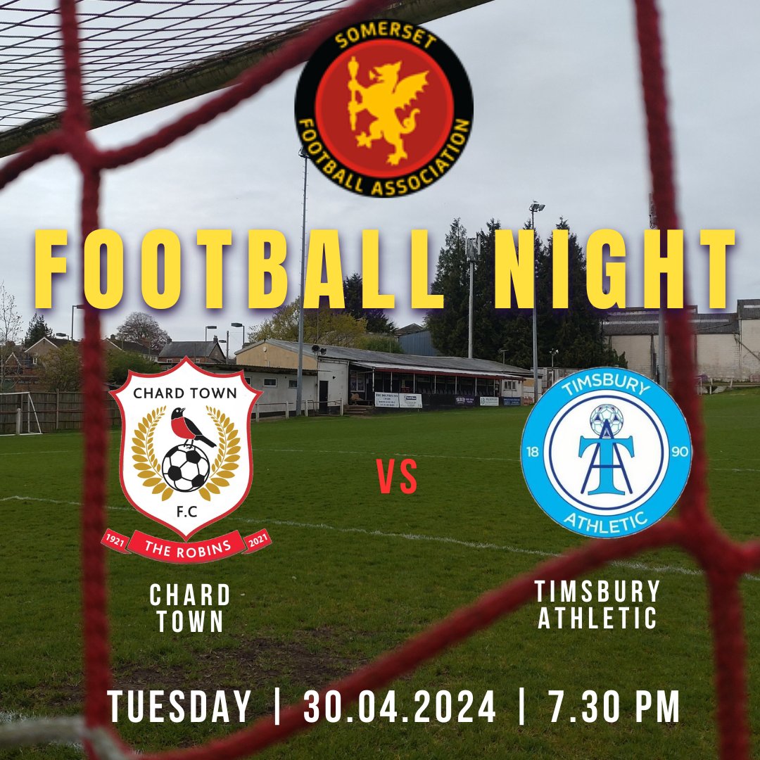 Football tonight at Zembard Lane v @TimsburyAFC @uhlsportUK @somersetcfl KO 7.30PM £3 entry your support will be welcomed. @swsportsnews @pulmansnews @paulsconvey @chardandilynews