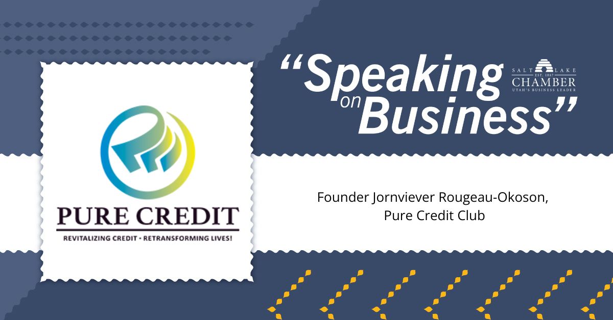 Pure Credit Club is a credit counseling service dedicated to helping Utahns revitalize their credit so they can enjoy more financial freedom. 

#lowerinterestrates #lessdebt 

Founder Jornviever Rougeau-Okoson joins us with more on #SpeakinonBusiness: ow.ly/jlqv50Rk6MH