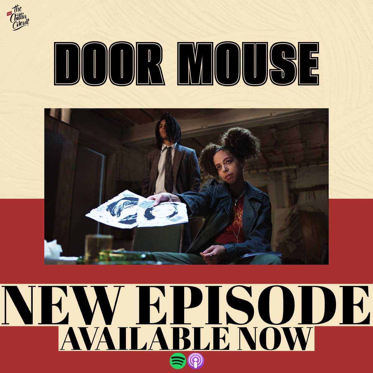 [NEW EPISODE] This week, we reviewed ‘Door Mouse’ (2023) from writer/dir. @AvanJogia. Starring @hayleau & @KeithTPowers. 

LISTEN+SUBSCRIBE 🎧👇🏾
podcasts.apple.com/us/podcast/the…
#TheNewChitlinCircuit #PodsInColor