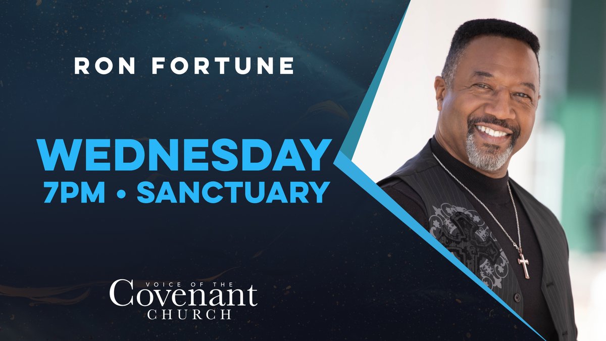 Join Pastor Ron TOMORROW NIGHT at 7 PM in the sanctuary!