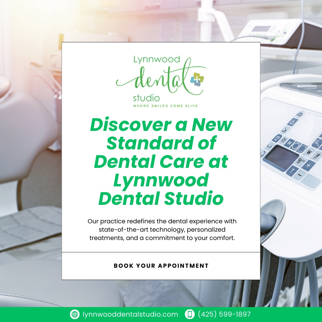 Embark on a New Standard of Dental Care at Lynnwood Dental Studio! 🌟 

Experience a revolutionary dental journey with cutting-edge technology, bespoke treatments, and unwavering dedication to your comfort. 

Your smile deserves nothing but the best! 😊🦷