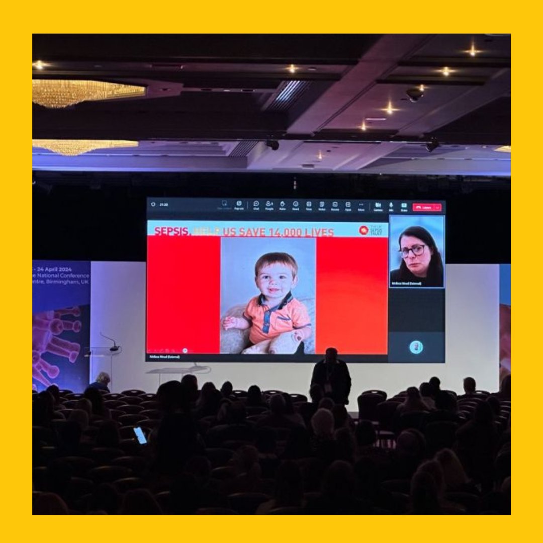 UKST ambassador Melissa (@amotherwithoutachild) recently shared her son William’s story at the National Infection Prevention Conference to 750 healthcare professionals. William sadly passed from #sepsis in 2014. Melissa also spoke on the impact of the PHSO sepsis report.