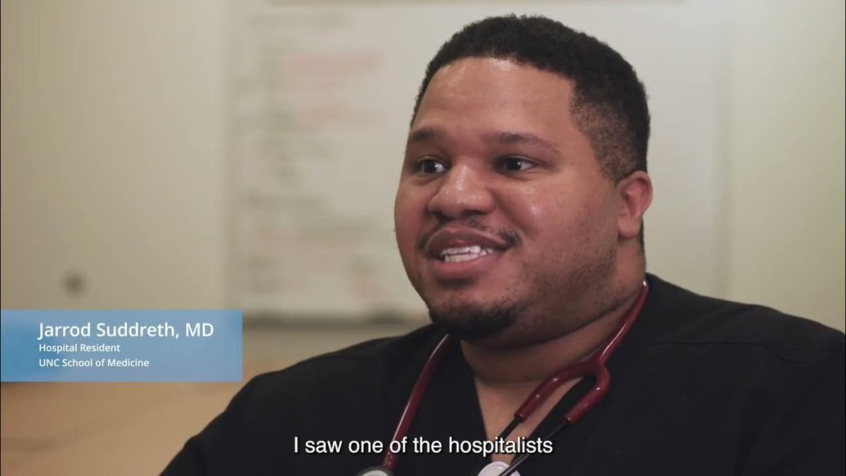 UNC Department of Medicine tweet media