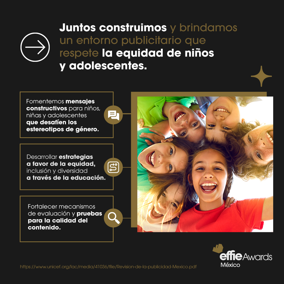 En el Día del Niño, reflexionamos sobre la influencia de los estereotipos de género en la publicidad. Conocer y desafiar estas normas es clave para construir un mundo más igualitario y justo para todos los niños y niñas. @UNICEFMexico  #Effie #EffieAwards2024