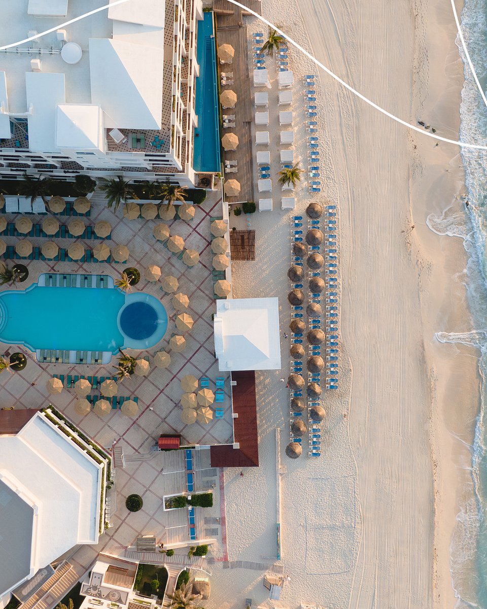 Your beach dreams come true here. #WyndhamAlltraCancun. #TravelTuesday