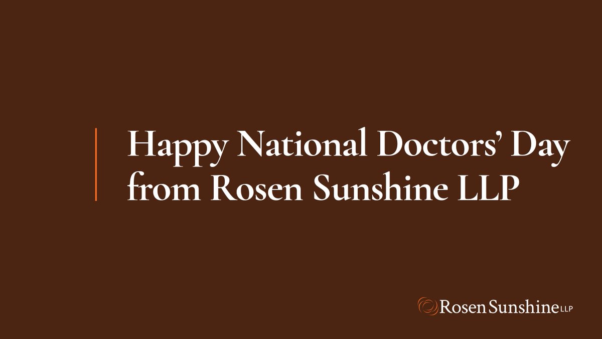 Tomorrow is #DoctorsDay, a day to celebrate physicians across the province and the country. We appreciate these dedicated care providers, and acknowledge their service and sacrifice.