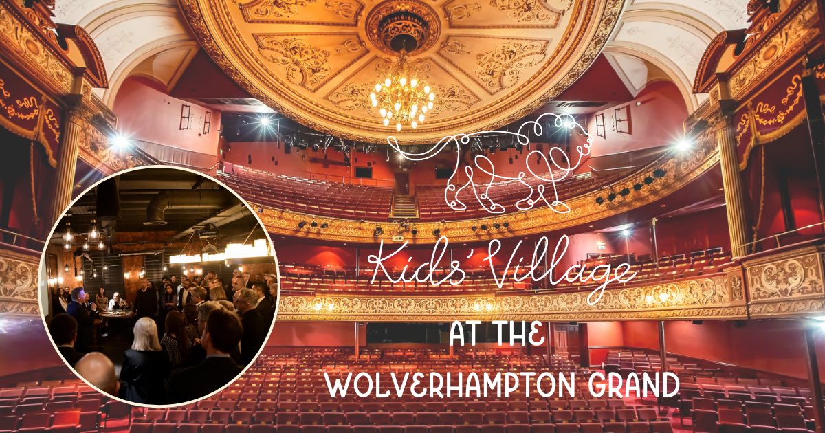 TheKidsVillage (@thekidsvillage) on Twitter photo Come and join us at the Wolverhampton Grand Theatre to find out more about Kids’ Village and how you can be a part of our special journey…
🗓️Tuesday 21st May, 5.30pm - 7pm.
📍Wolverhampton Grand Theatre
If you would like to be there please email events@kidsvillage.org.uk. Come and join us at the Wolverhampton Grand Theatre to find out more about Kids’ Village and how you can be a part of our special journey…
🗓️Tuesday 21st May, 5.30pm - 7pm.
📍Wolverhampton Grand Theatre
If you would like to be there please email events@kidsvillage.org.uk.