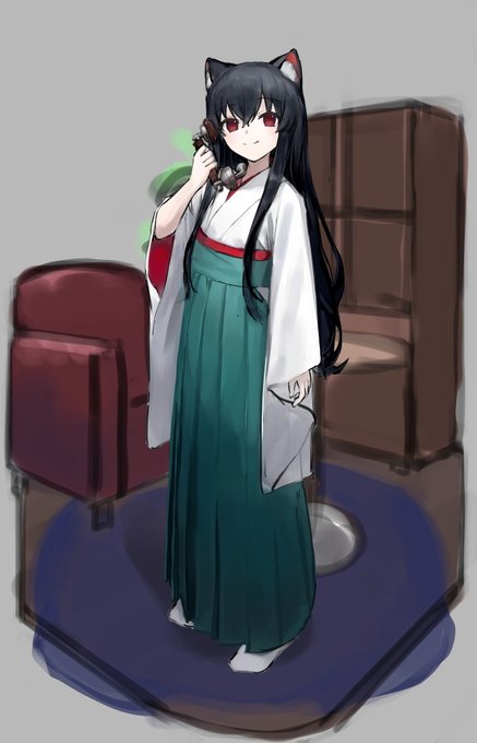 「miko white kimono」 illustration images(Latest)