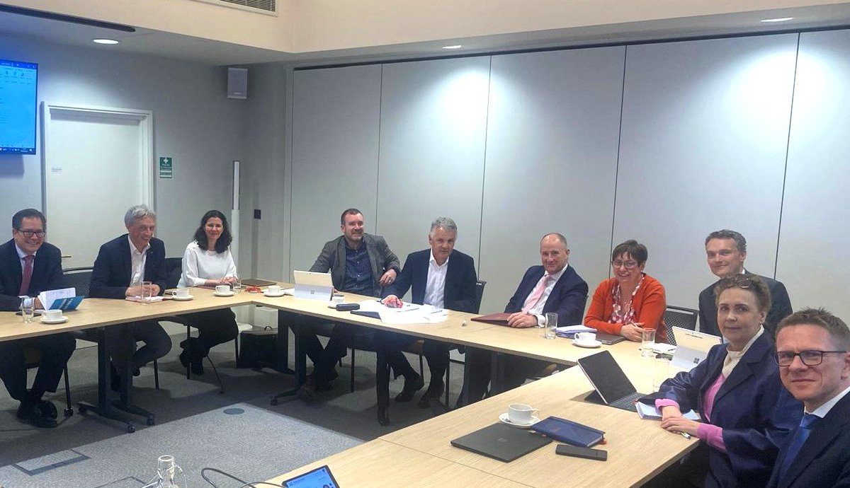SMEs who use tech to help run their businesses are up to 18% more productive. Delighted to host the first meeting of the SME Digital Adoption Taskforce today - a group that will utilise its collective experience and knowledge to boost SME digital adoption.