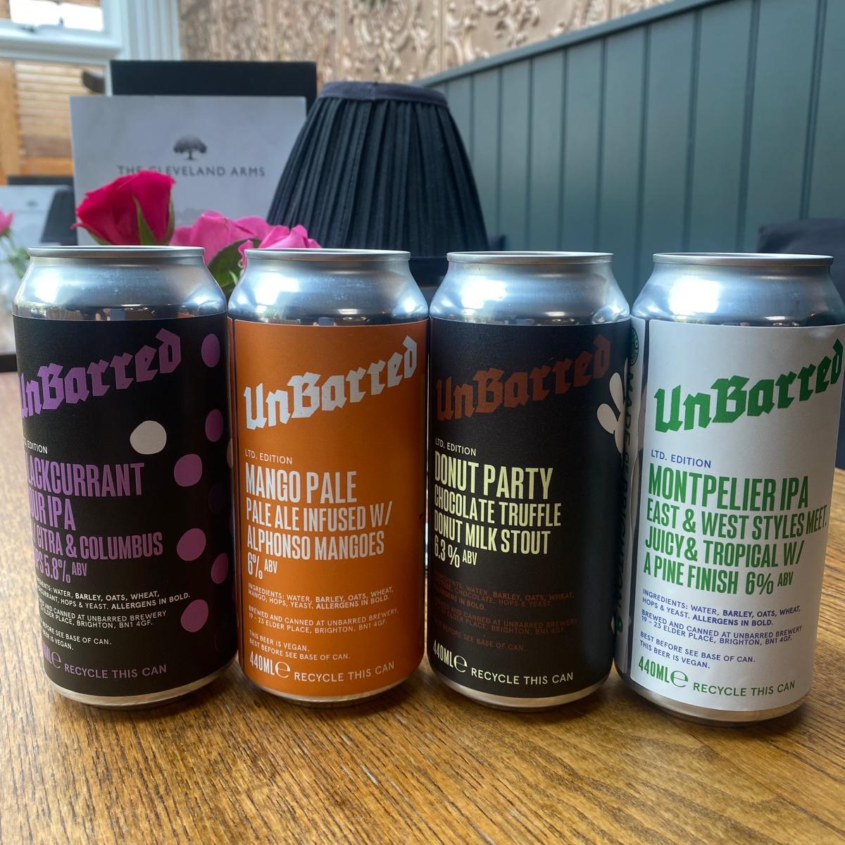 Save the Date! 30th May 7.30pm - Beer & Food Pairing Night with @UnBarredBrewery and our new head chef. Enjoy small plates paired with limited edition beers!

☎️ 01273 502396 to book. 

#EventAtTheCleveland #SmallPlates #BeerTasting #BrightonBreweries #SupportLocal #LoveYourLocal