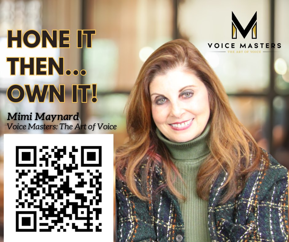 The Empress of VO, Mimi Maynard, wants you to know it's time to 'OWN' your talent!  Our latest VO 101 Class is calling YOU!

#voiceover #voiceactor #voiceactress #voicecoach #voicedemo #voicetalent