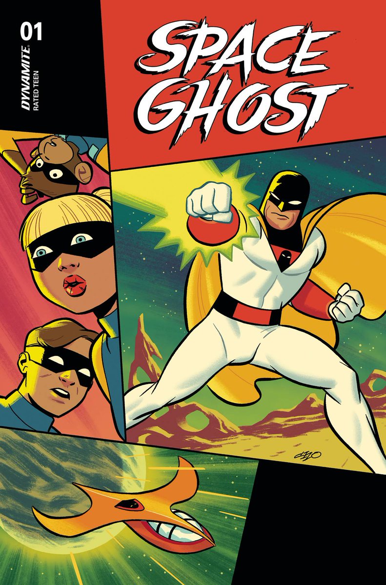 ComicCrusaders's tweet image. #AdvanceReview: Space Ghost #1 by #DavidPepose (@Peposed), #JonathanLau, #AndrewDalhouse (@adalhouse), #TaylorEsposito (@TaylorEspo) from @DynamiteComics. #Review by @JohnnyHughes70 #SCORE: 3.5/5  #comicbooks #comics ow.ly/ZBMV50Rrwzt
