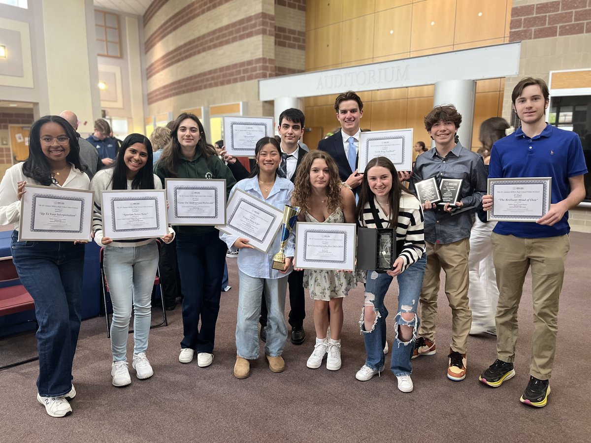 Congratulations to our GBN broadcasting students on winning 12 awards at this year's Midwest Media Educators Association video festival, including one Crystal Pillar #GBNNow