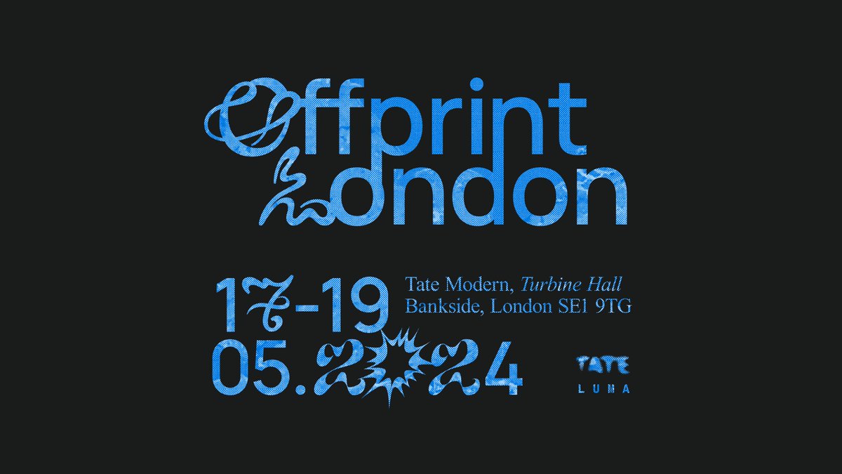 In case you missed the exciting news, we're returning to Offprint book fair this May💥 Come and say hi! We'll be selling beautiful books and celebrating 20 years of Four Corners Books. ~ 17 - 19 May ~ Tate Modern, Turbine Hall ~ offprint.org