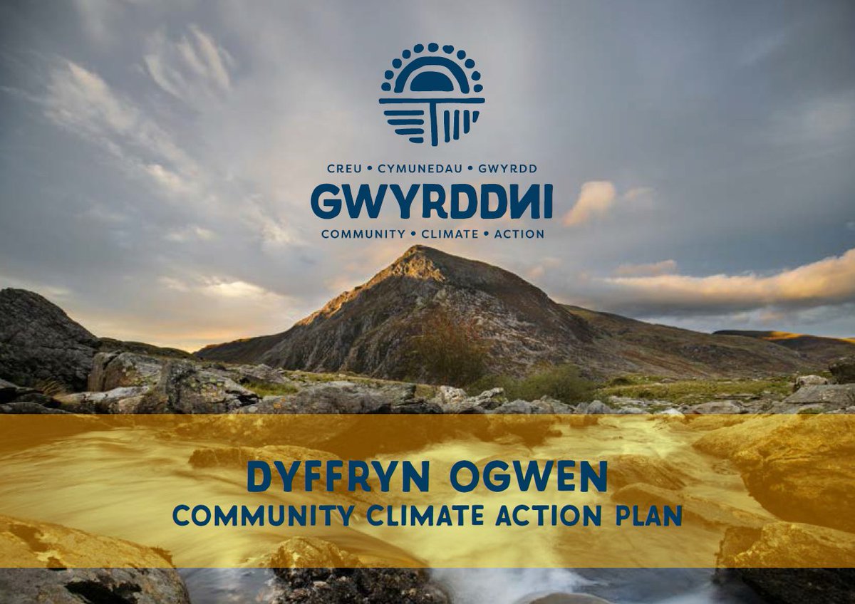 What is in Dyffryn Ogwen's Community Climate Action Plan? 💡Community Energy 🏡Efficient Homes 🚐 Green transport 🎉Climate Festival 🔍Mapping Moss 📝Creative Writing Group 💚 Green Collaborative Workplace 🥦 Growing food 🖥️Actions Website🚴Kinetic Park bit.ly/DyffrynOgwen_A…